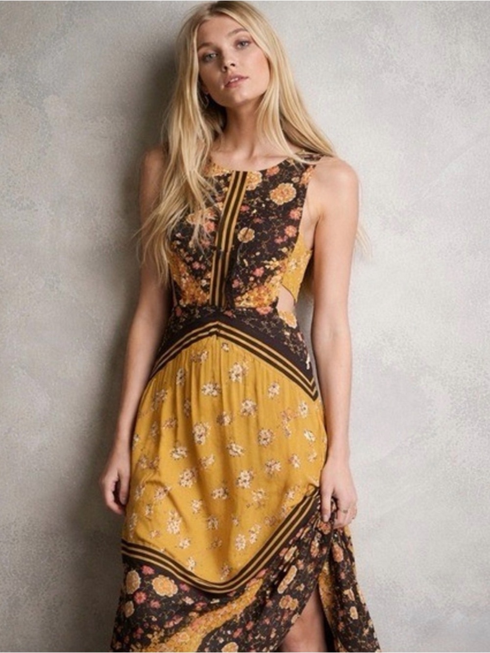 Free People Sunrise Oblivion Cut-Out Dress - Picture 3 of 5